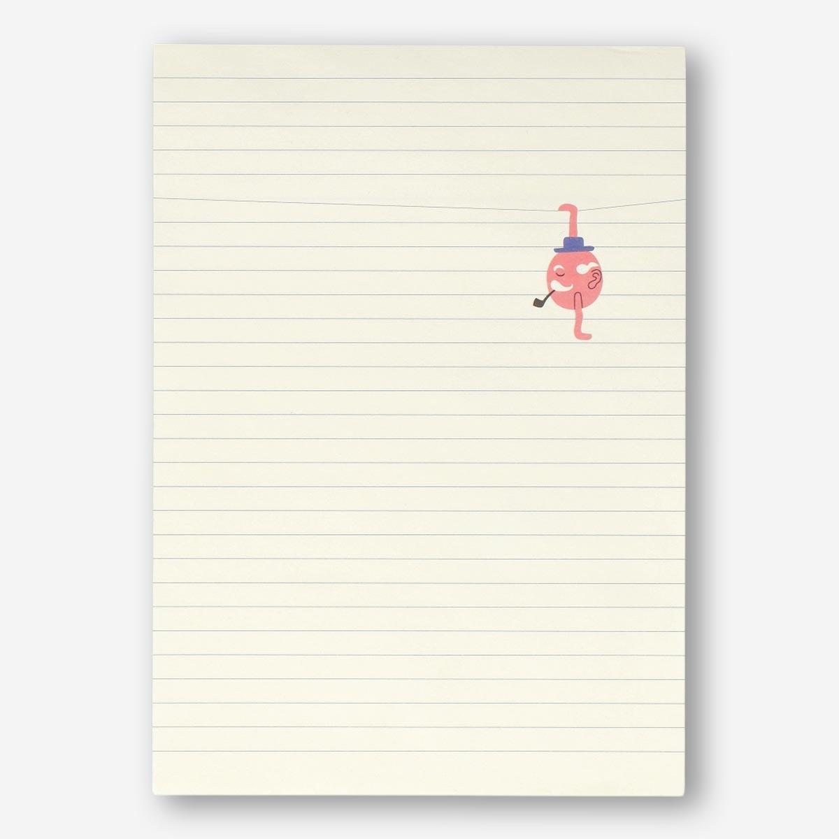 White notepad