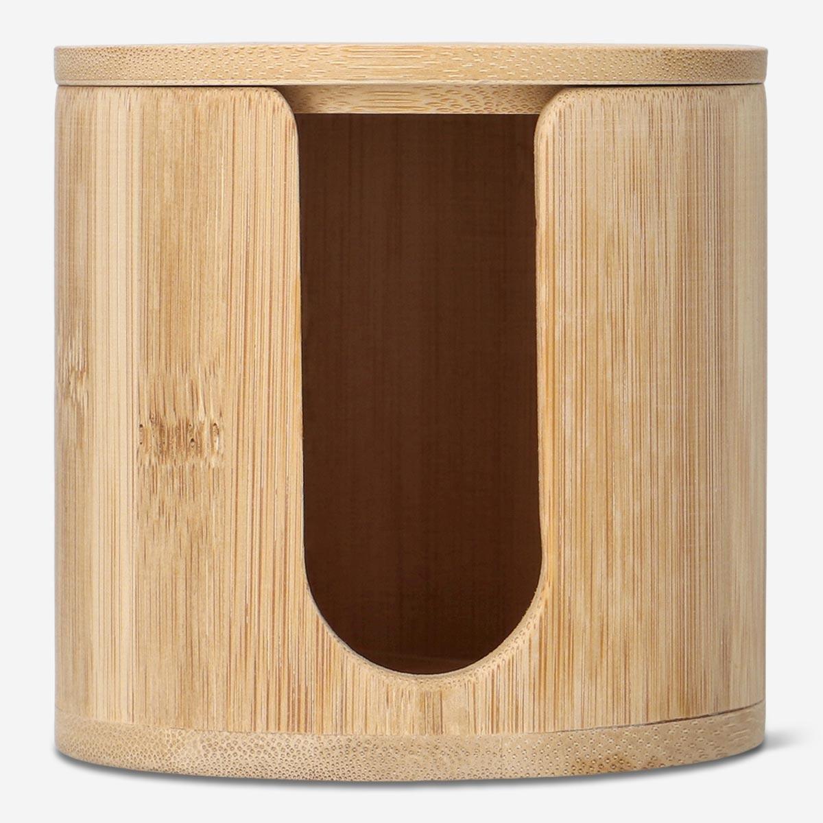 Brown wooden organiser