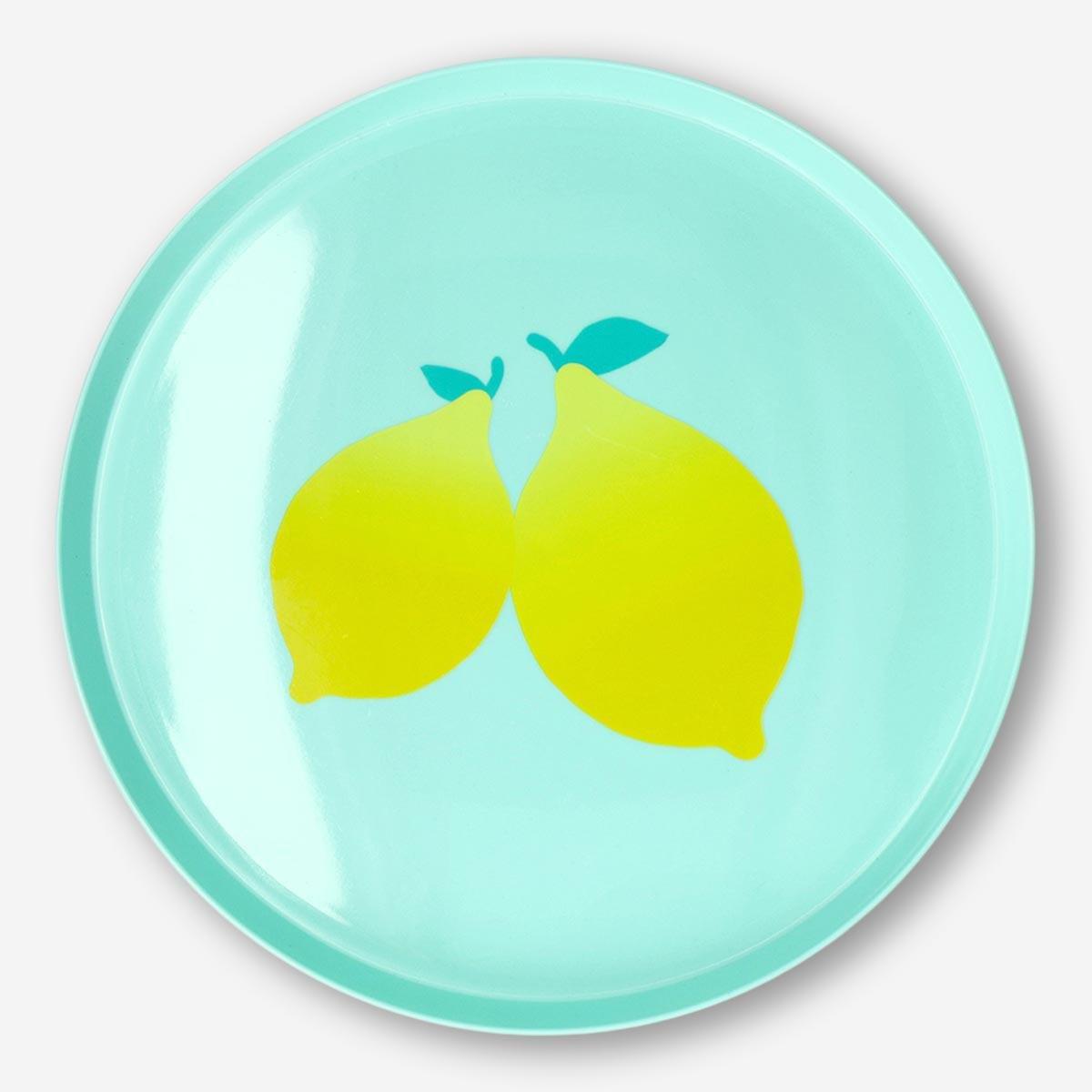Turquoise decorative tray