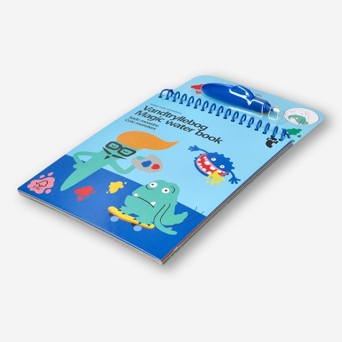 Blue monsters magic water book