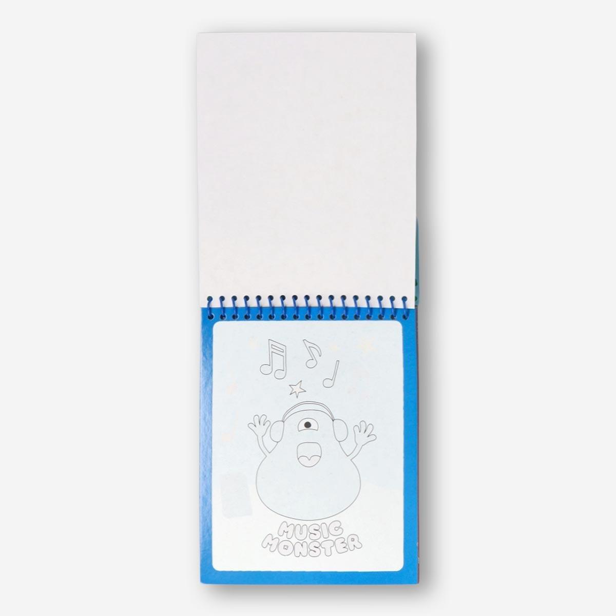 Blue monsters magic water book