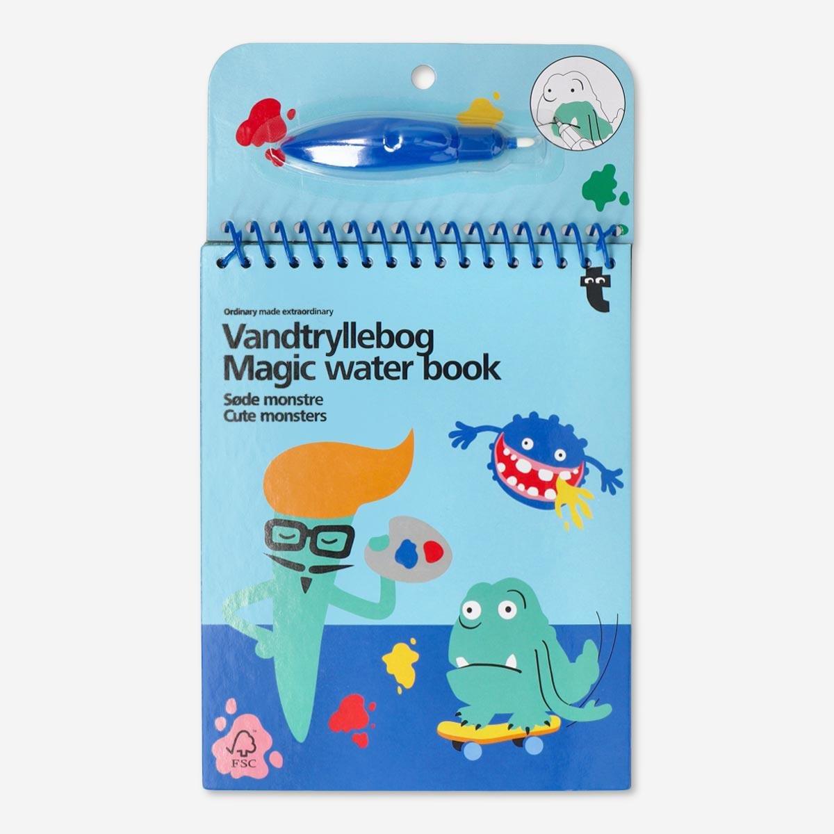 Blue monsters magic water book