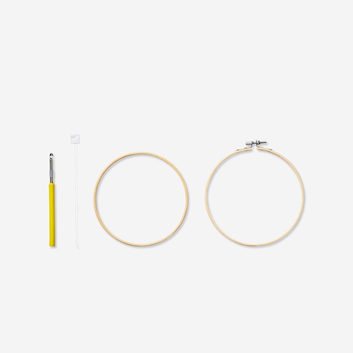 Multicolour Punch Needle Set
