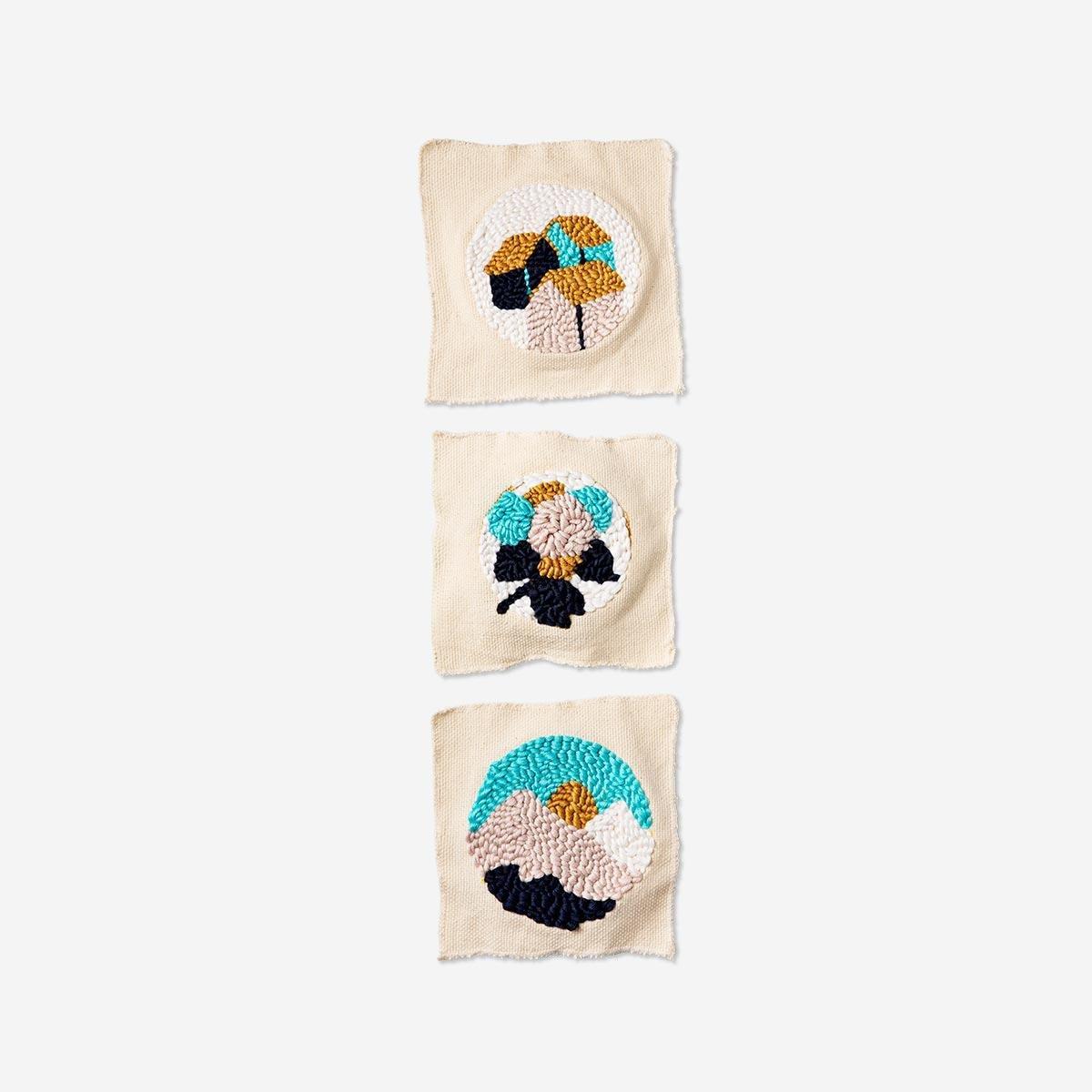 Multicolour Punch Needle Set