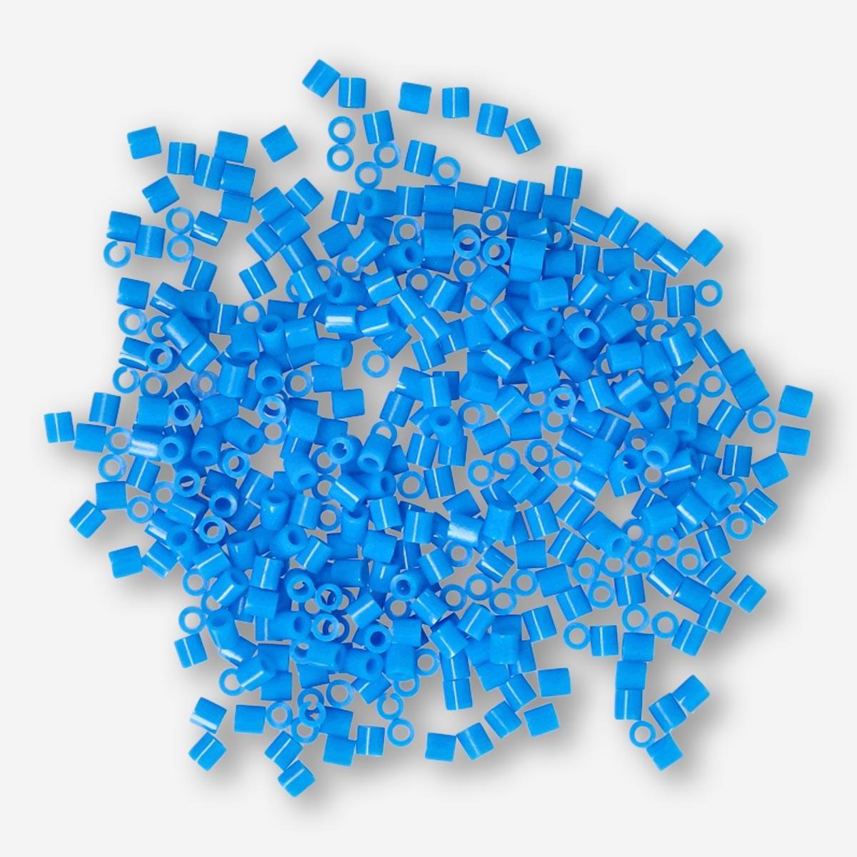 Blue ironing beads
