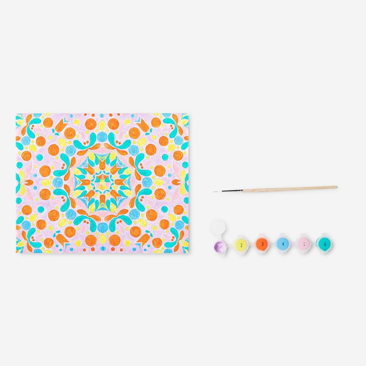 Multicolour Painting Kit. Make Art By Numbers