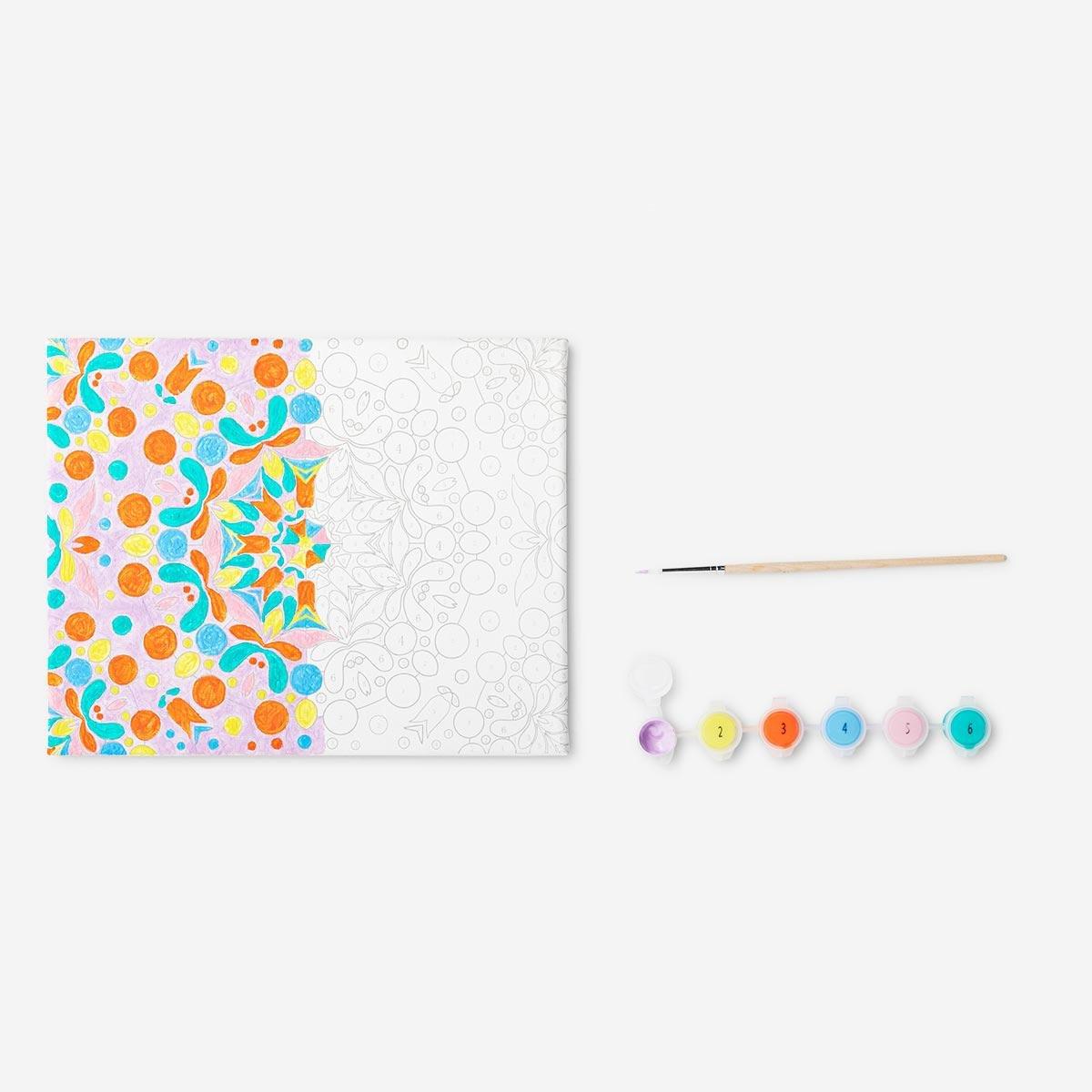 Multicolour Painting Kit. Make Art By Numbers