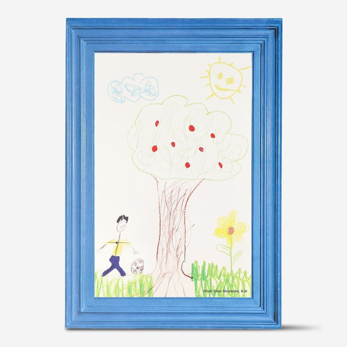 Blue drawing pad