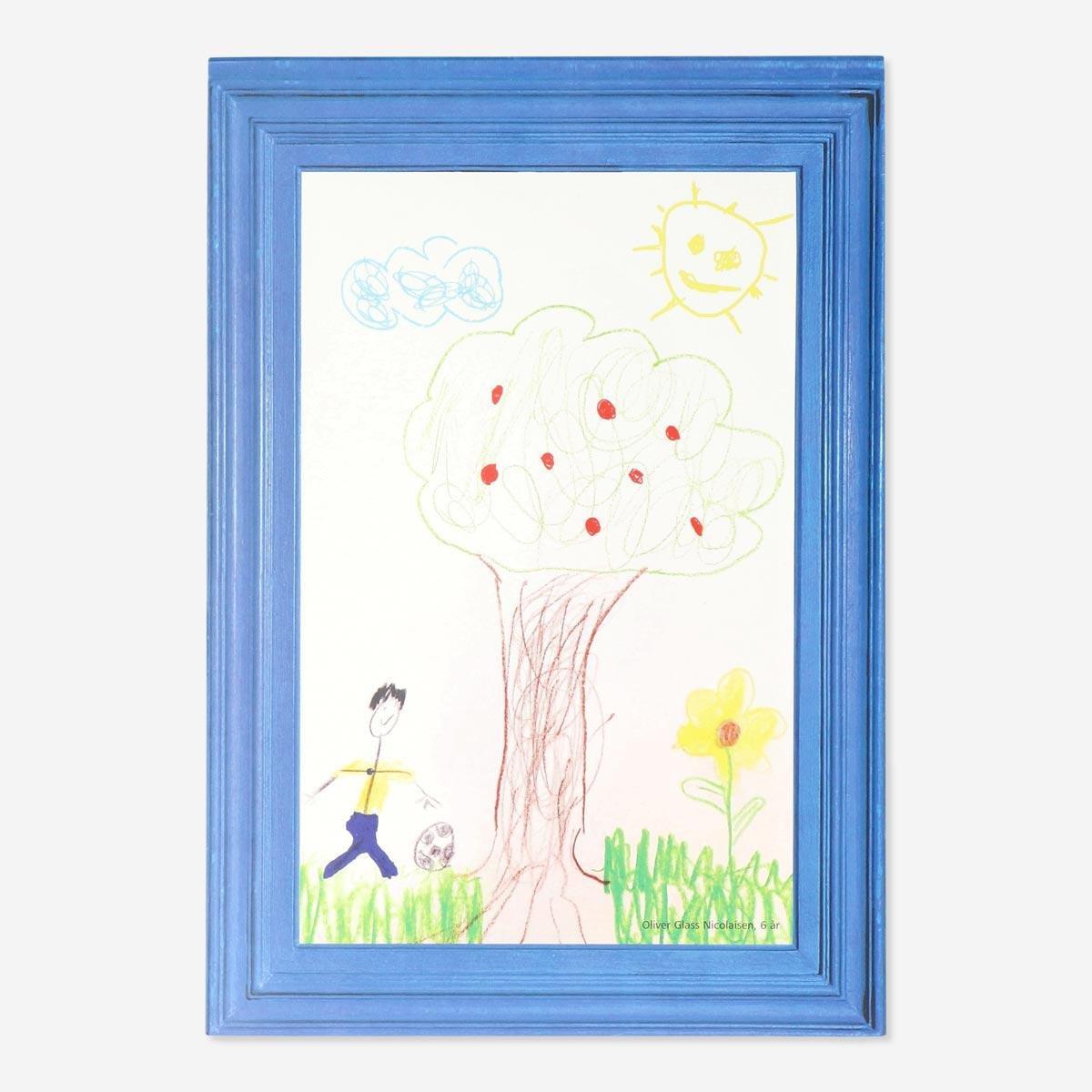 Blue drawing pad