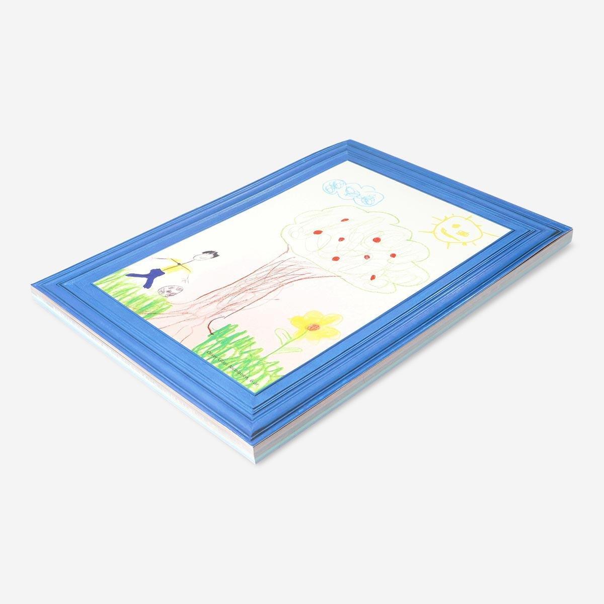 Blue drawing pad