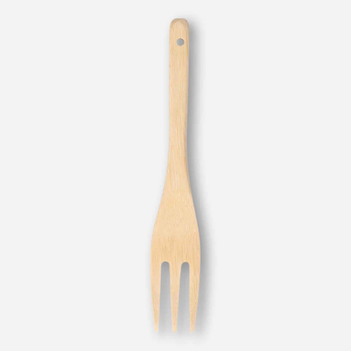 Wooden fork