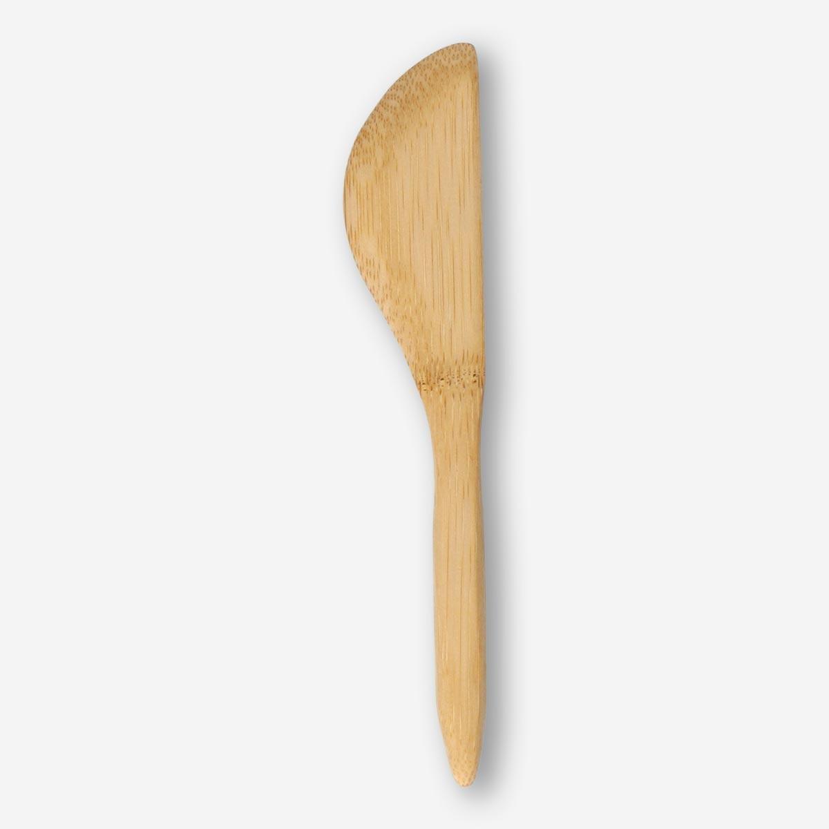 Wooden butter spreader