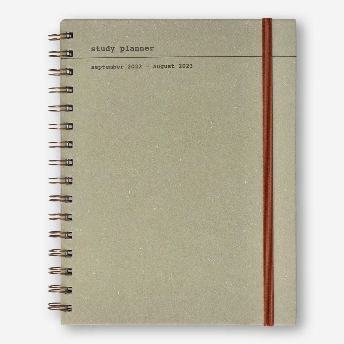 Grey study planner. 2022/2023