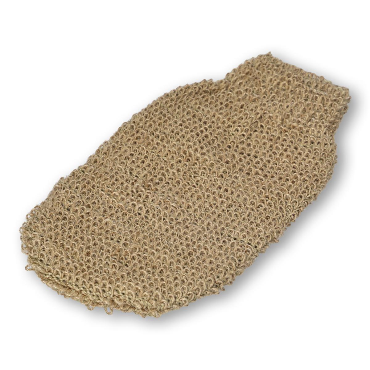 Jute Exfoliating glove