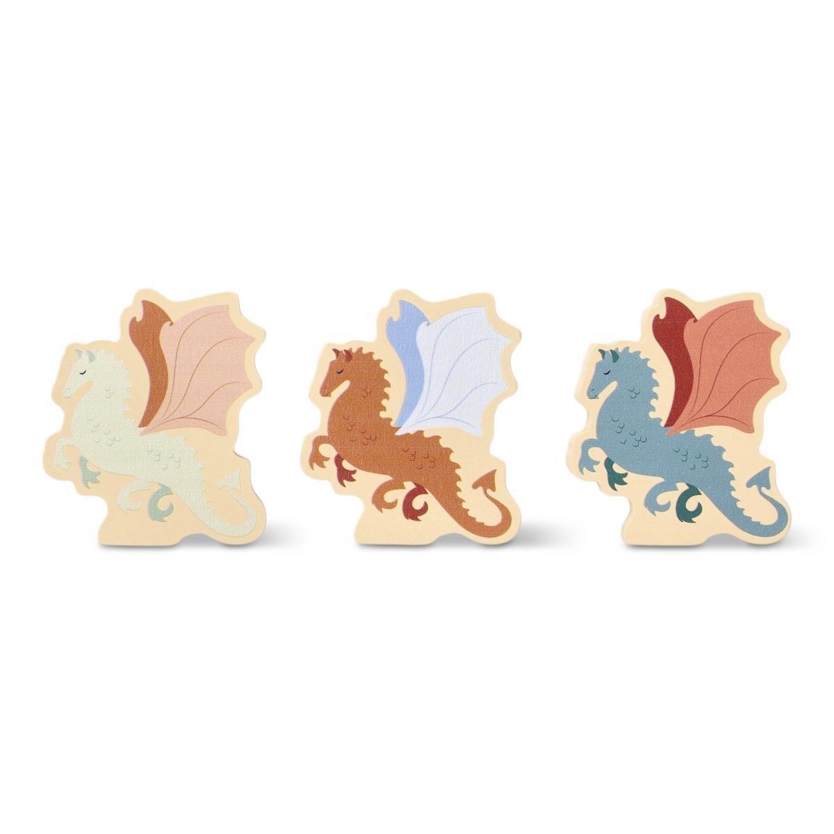 Multicolour play box with winged horses