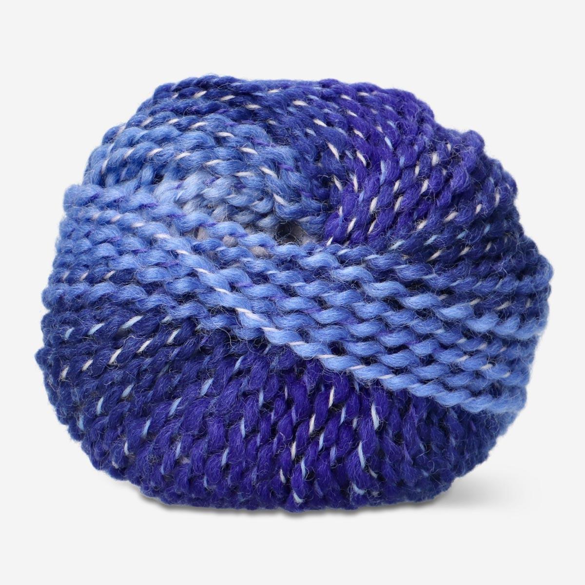 Blue yarn
