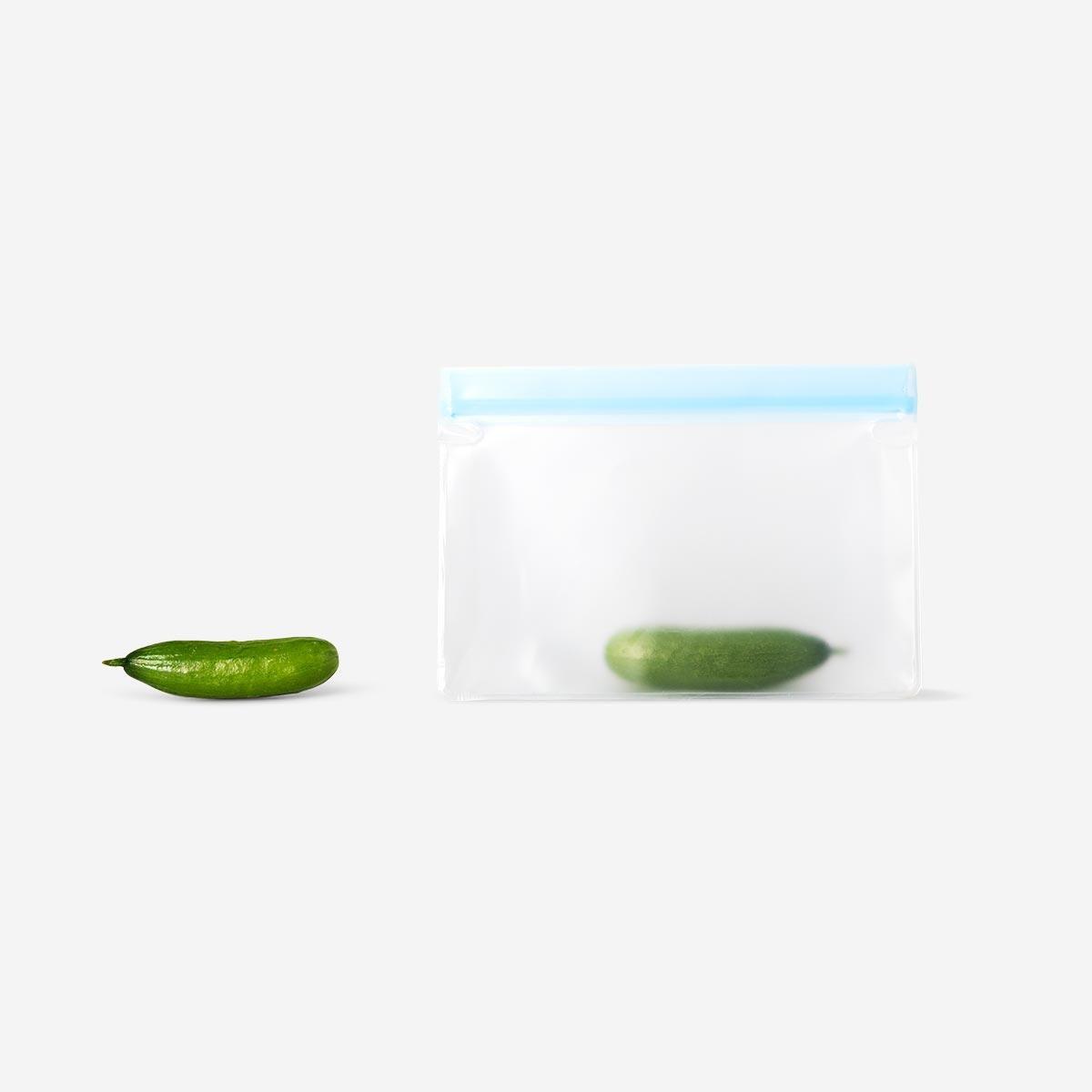Blue grip seal bags