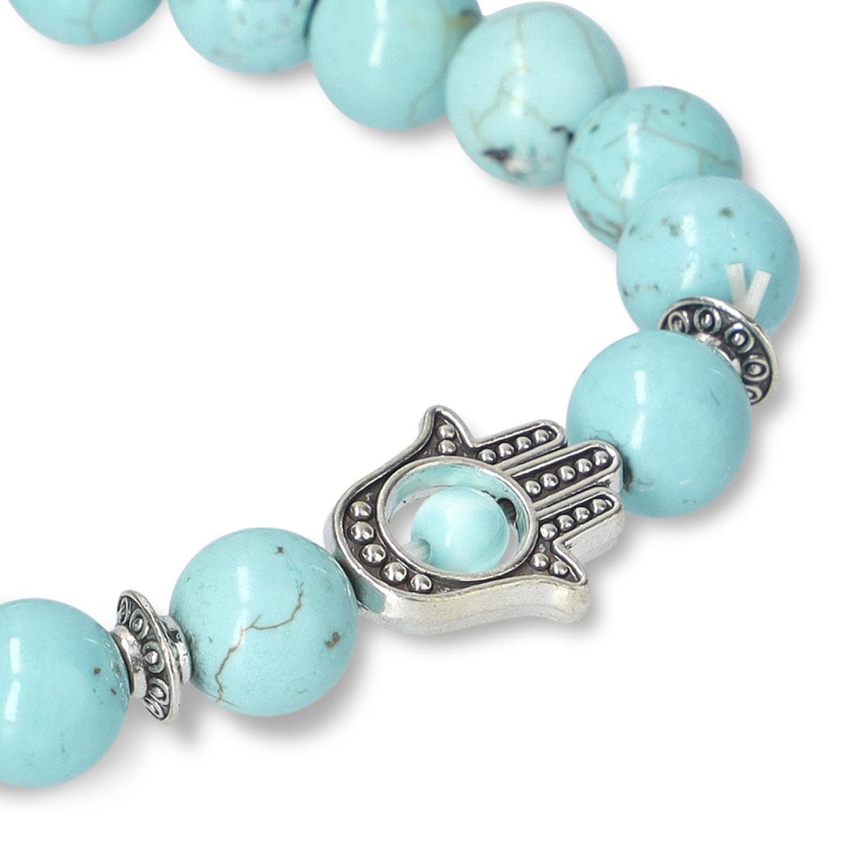 Turquoise stone bracelet