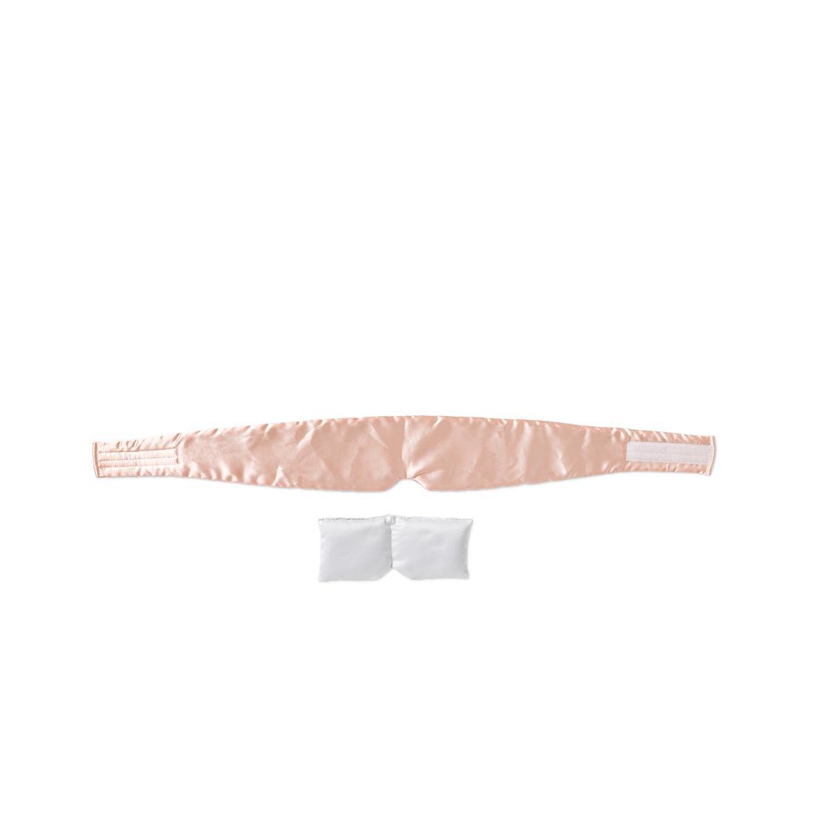 BEIGE      Aromatic eye mask. With lavender and flax seeds