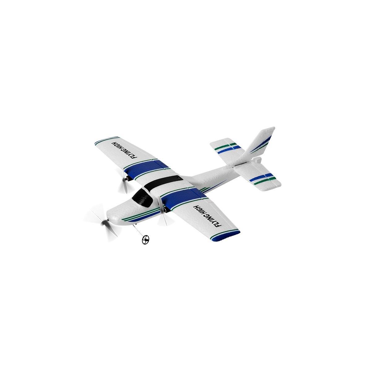 White remote-controlled plane