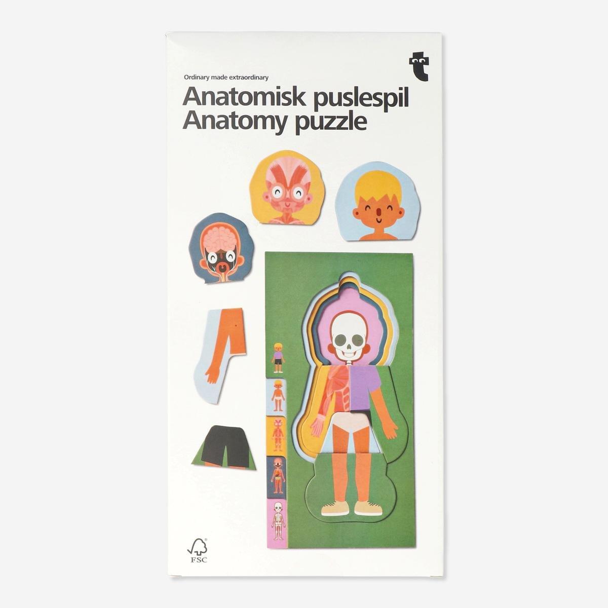 Multicolour Anatomy Puzzle