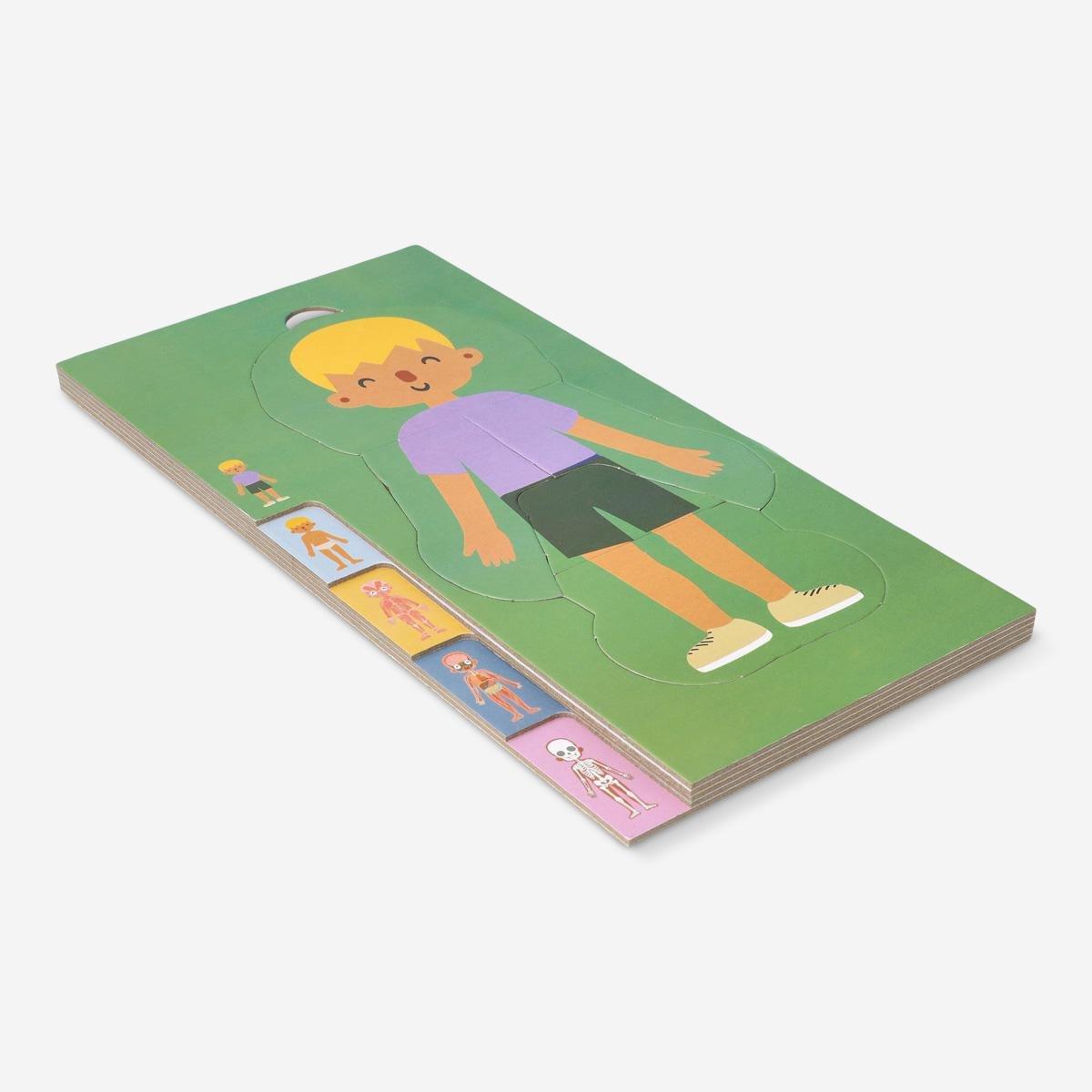 Multicolour Anatomy Puzzle