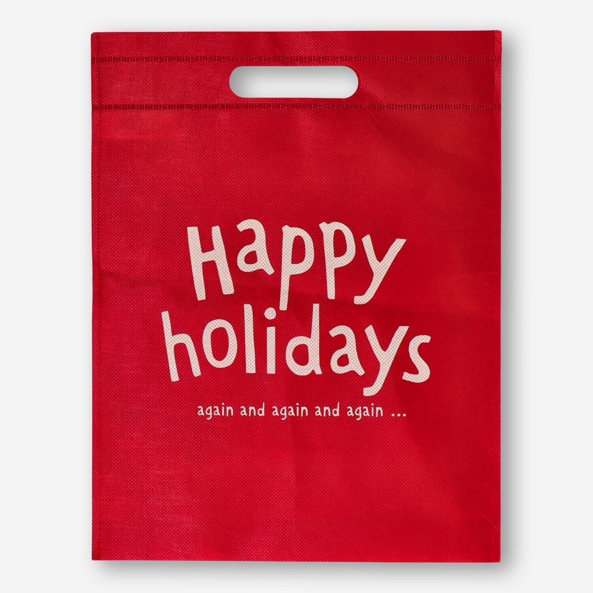 Red cotton bag