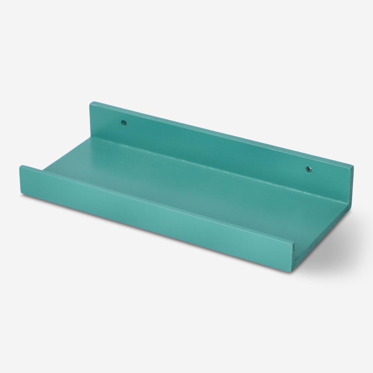 Turquoise shelf