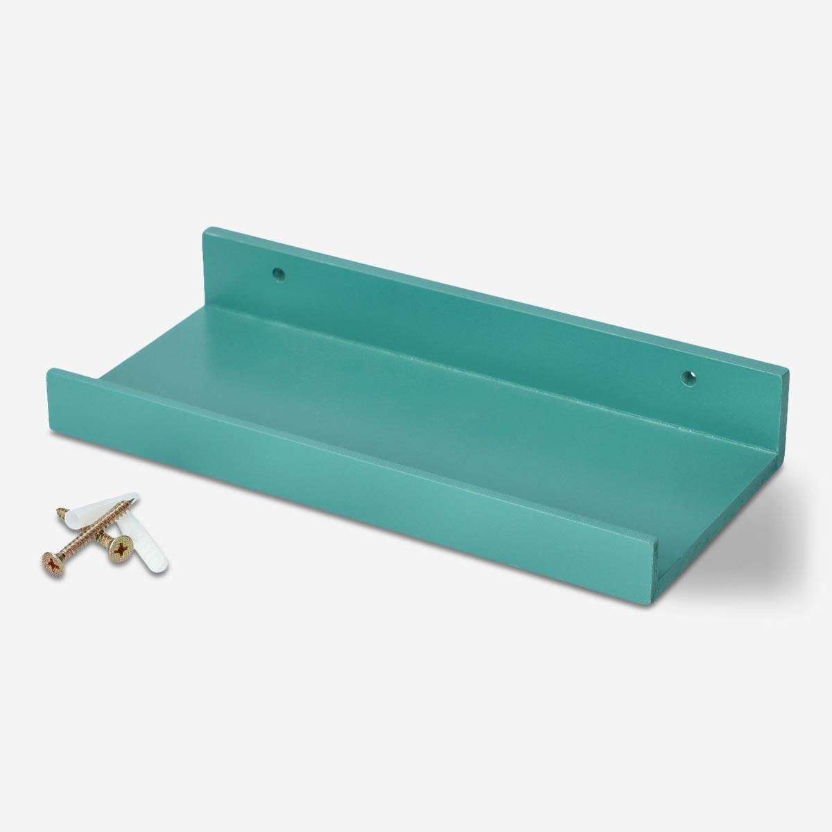 Turquoise shelf