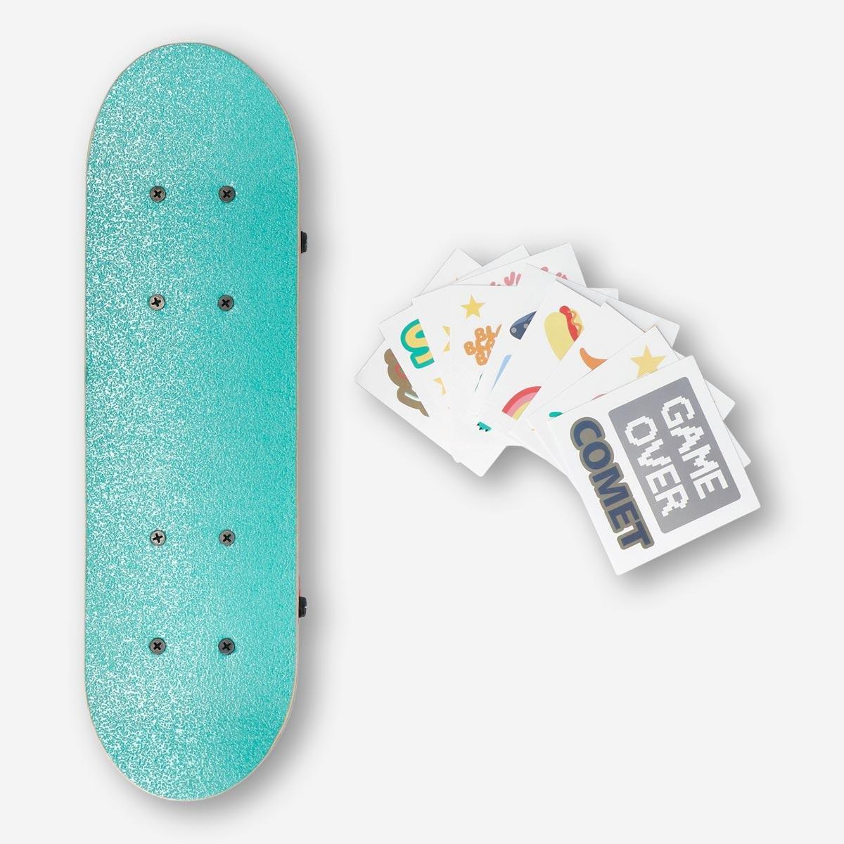 Green skateboard