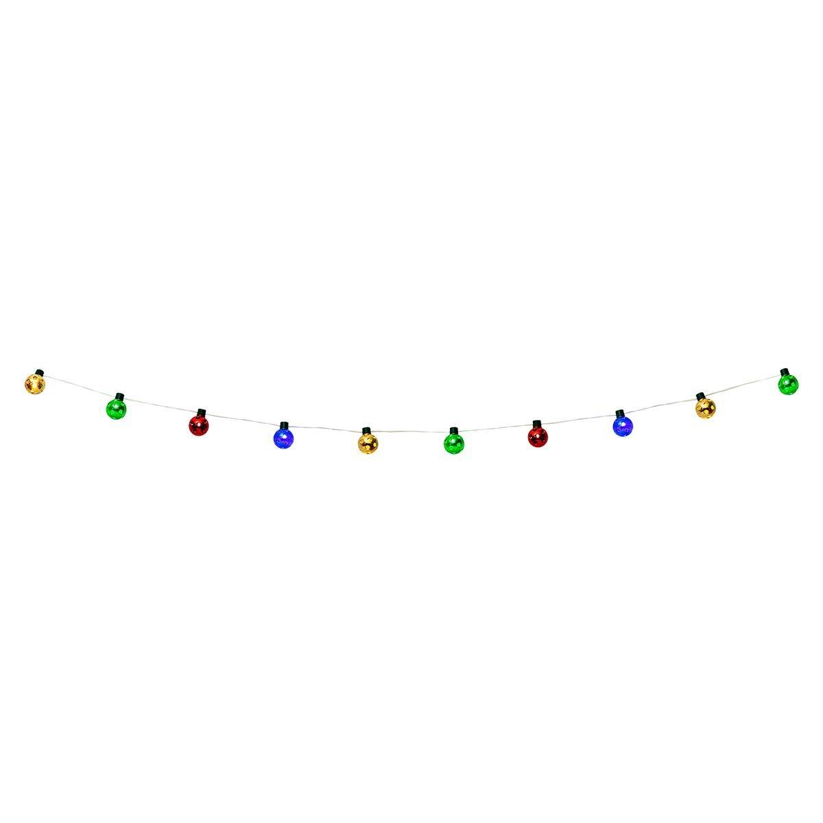 Multicolour string lights. 285 cm