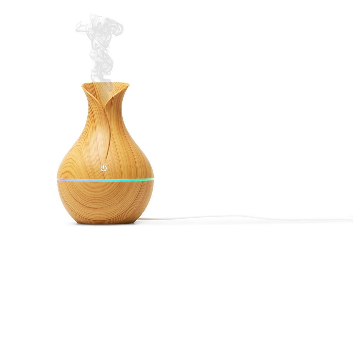 Brown wooden humidifier