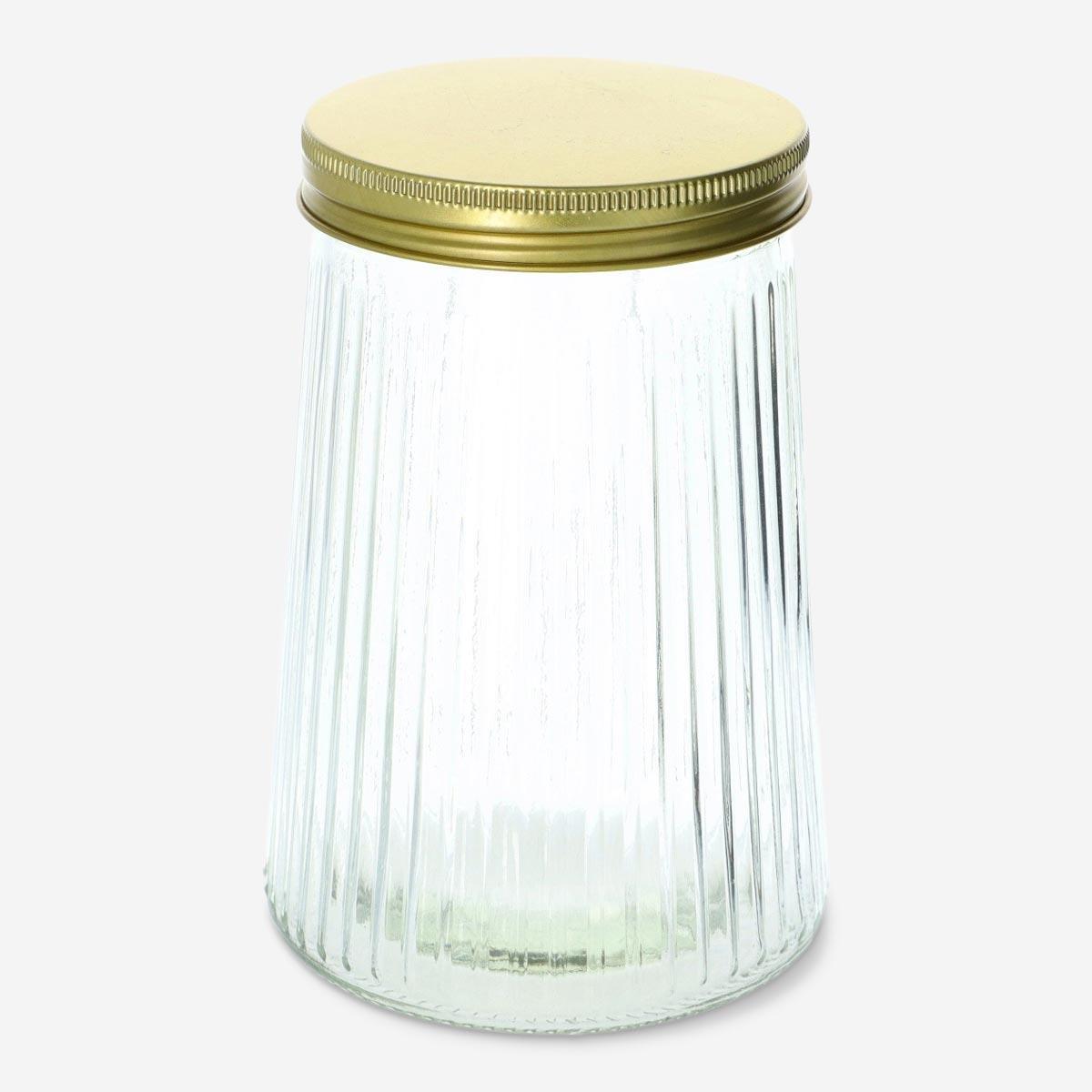 Glass jar. 1000 ml