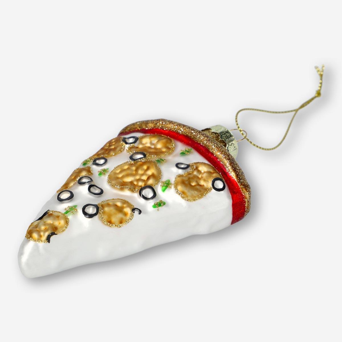 White pizza christmas bauble