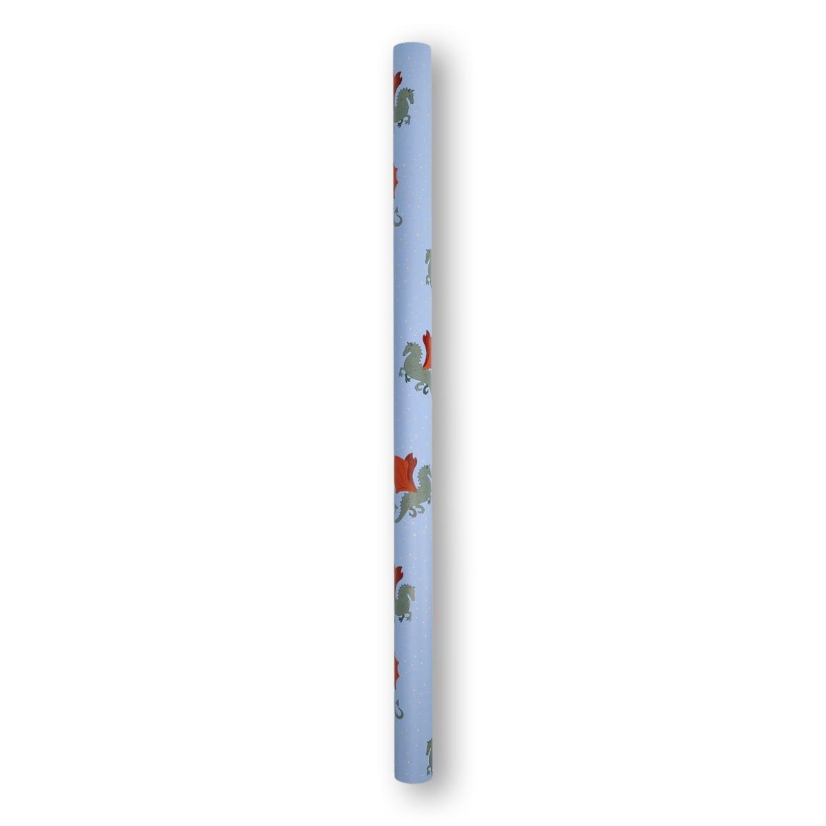 Blue wrapping paper