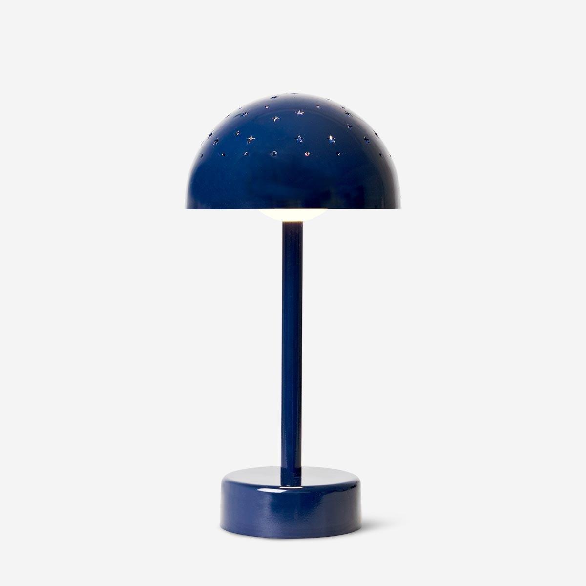 Blue cozy lamp