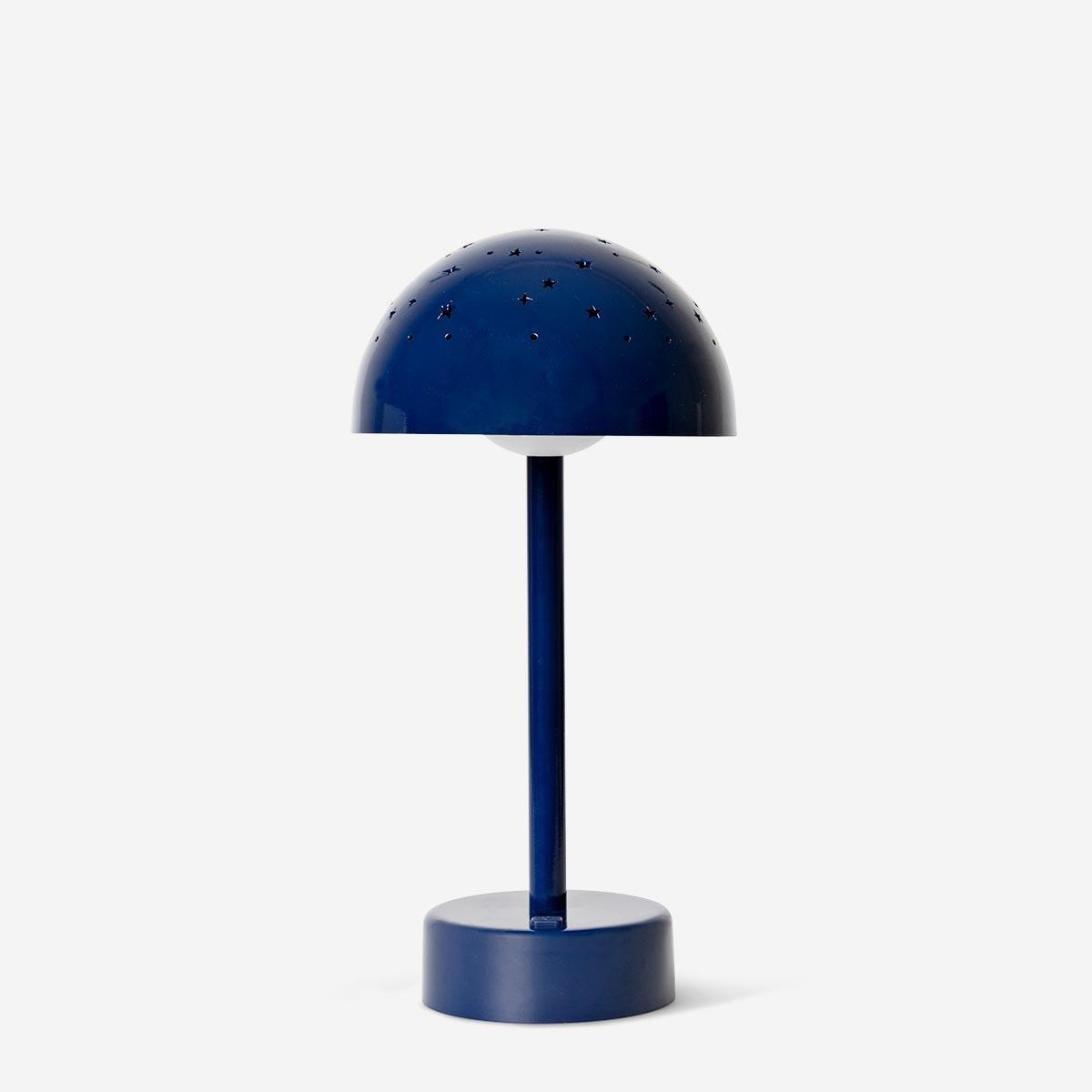 Blue cozy lamp