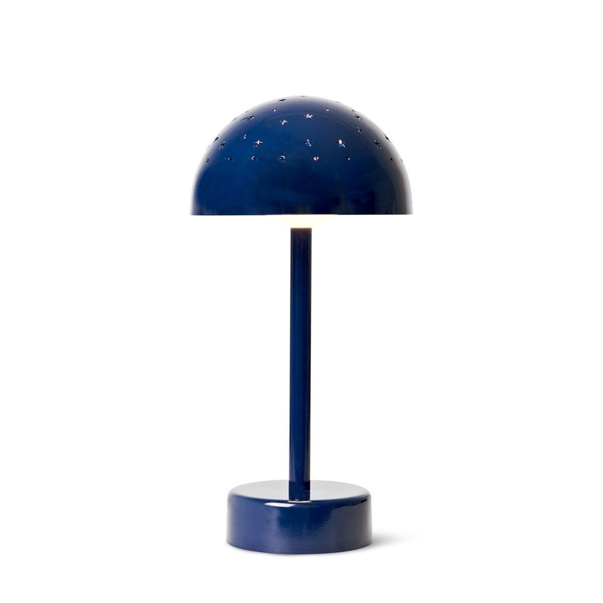 Blue cozy lamp