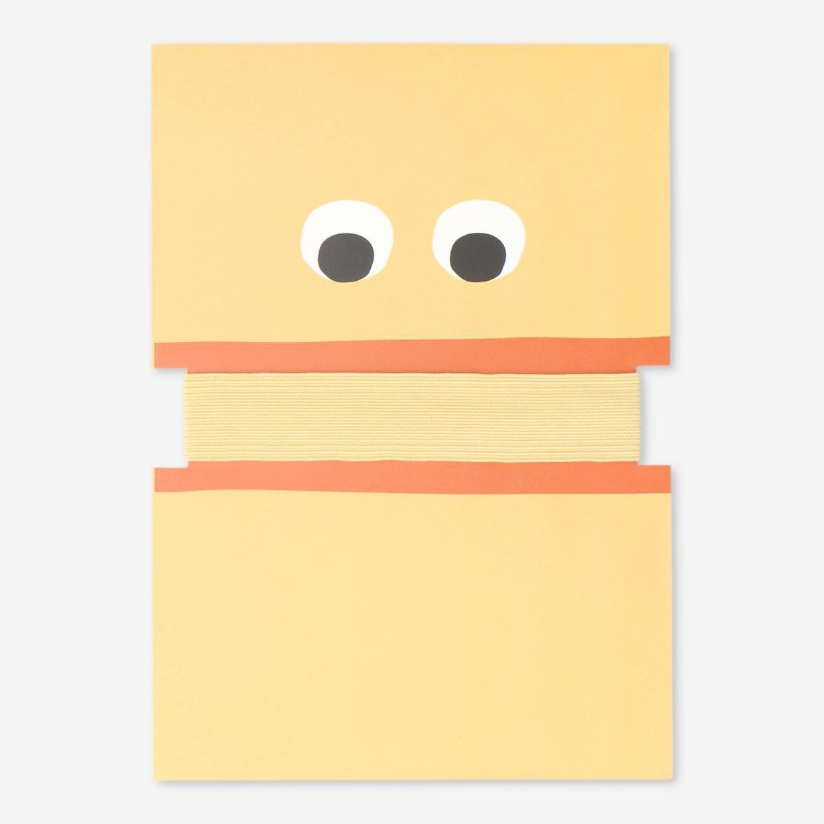 Yellow notebook. a5