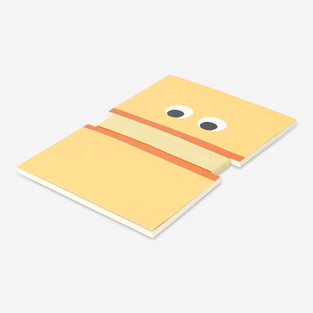 Yellow notebook. a5