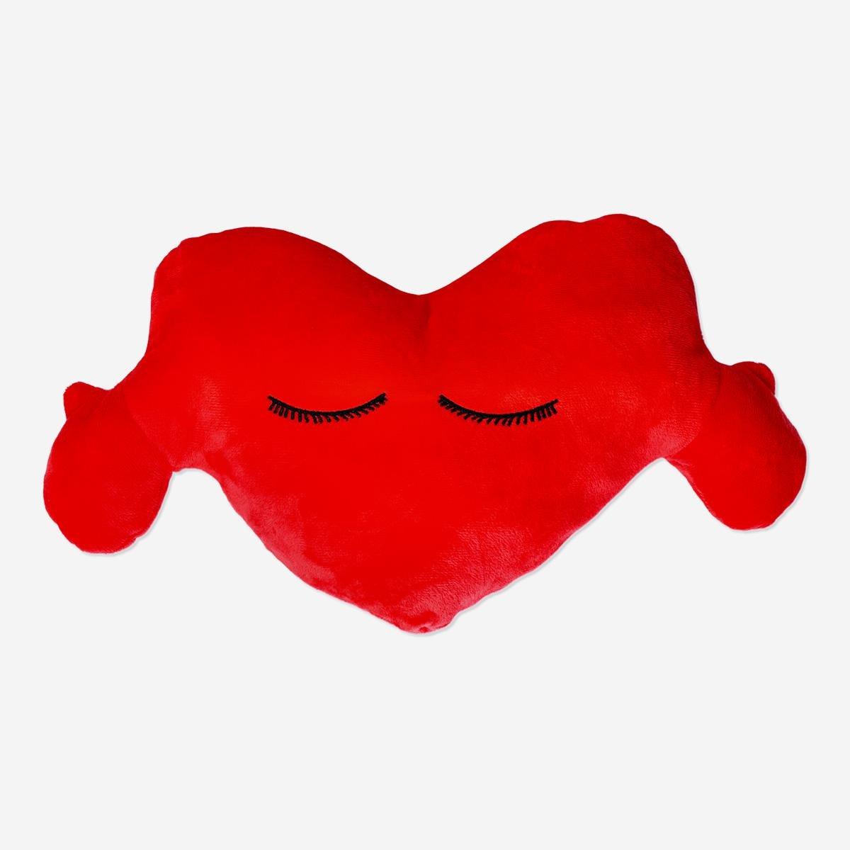 Red Heart Cuddly Cushion