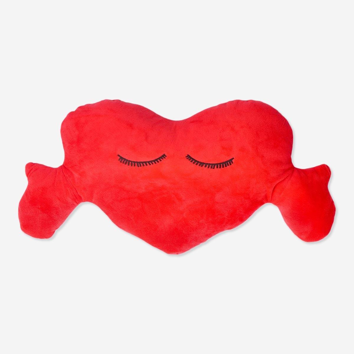 Red Heart Cuddly Cushion