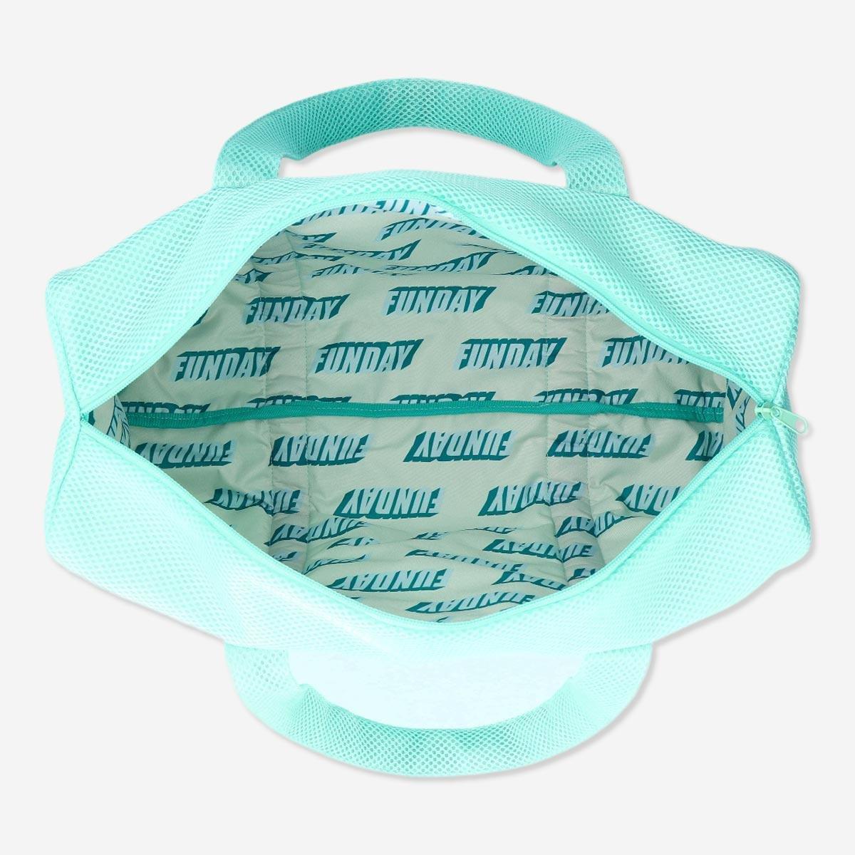 Green gym bag