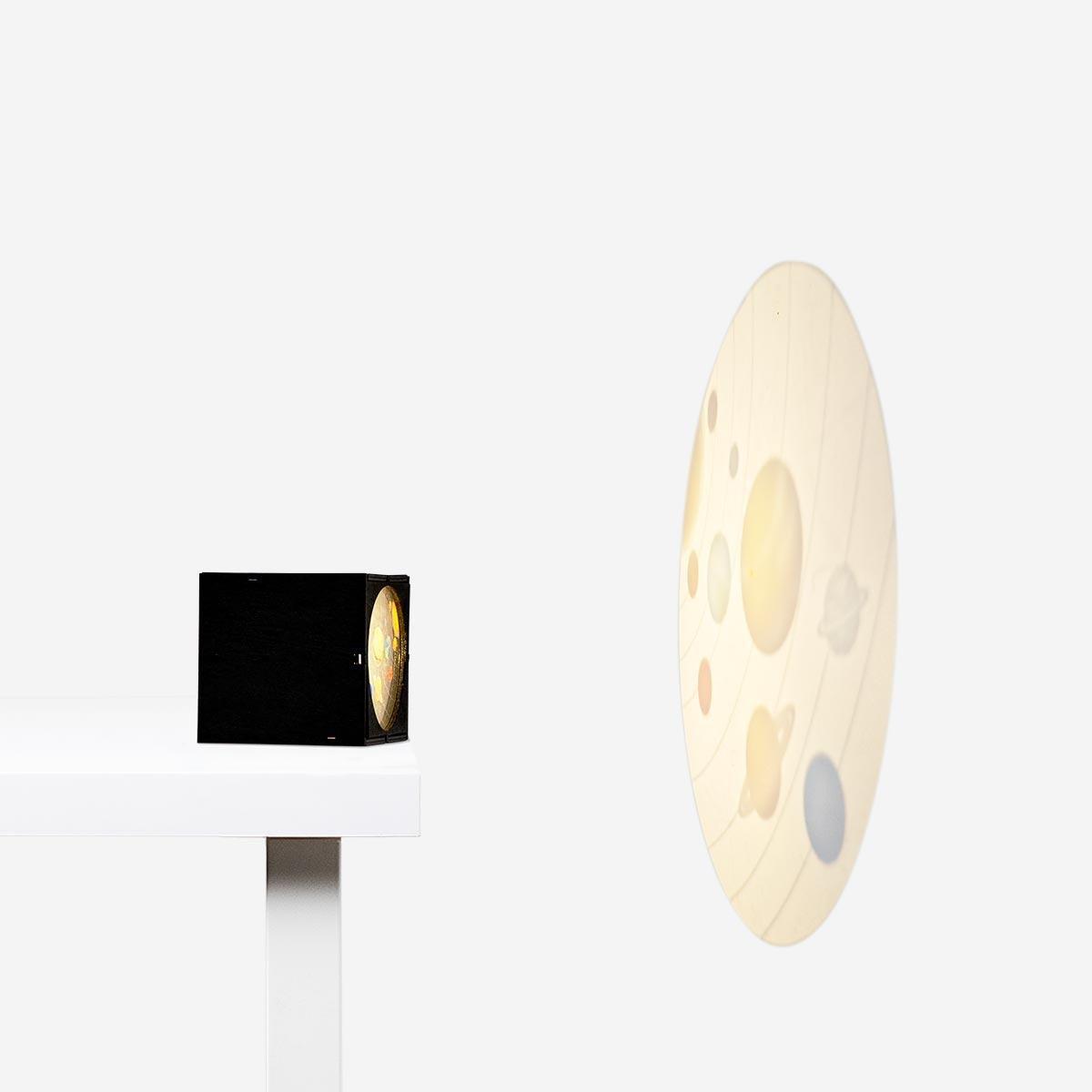 Yellow build-your-own projector lamp