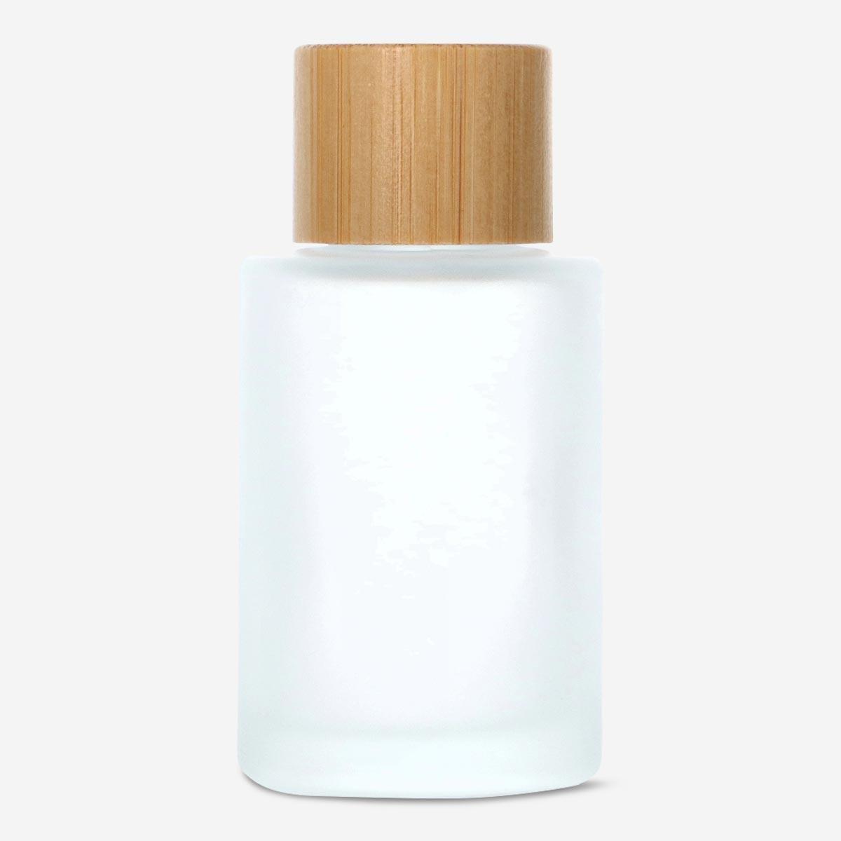 Wooden travel bottle. 30 ml