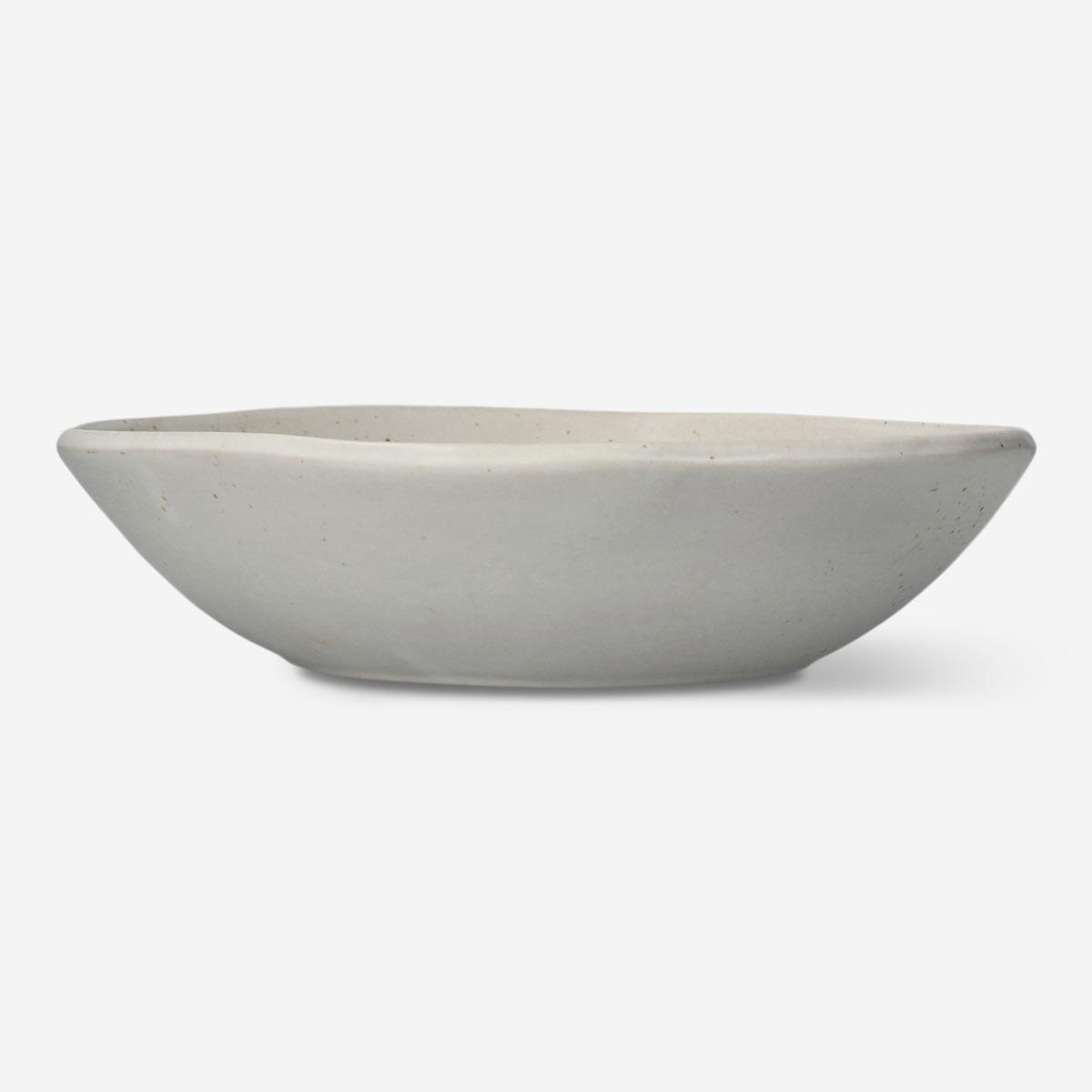 Cream Stoneware bowl