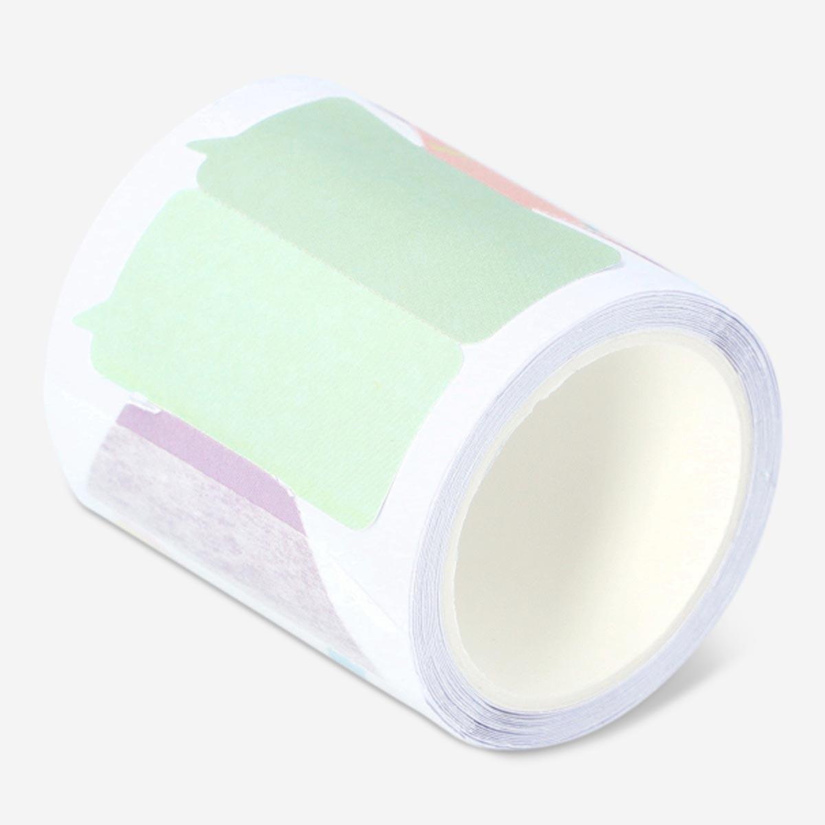 Multicolour paper tape. for bullet planner