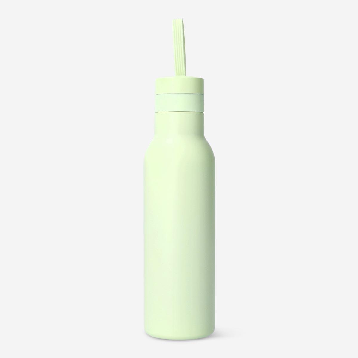 Green thermo flask. 500 ml