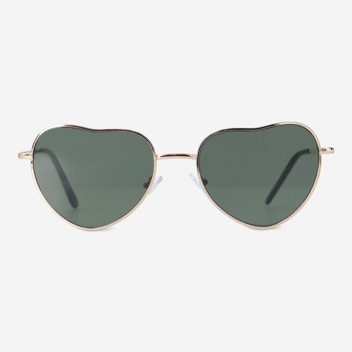 Black heart shaped sunglasses