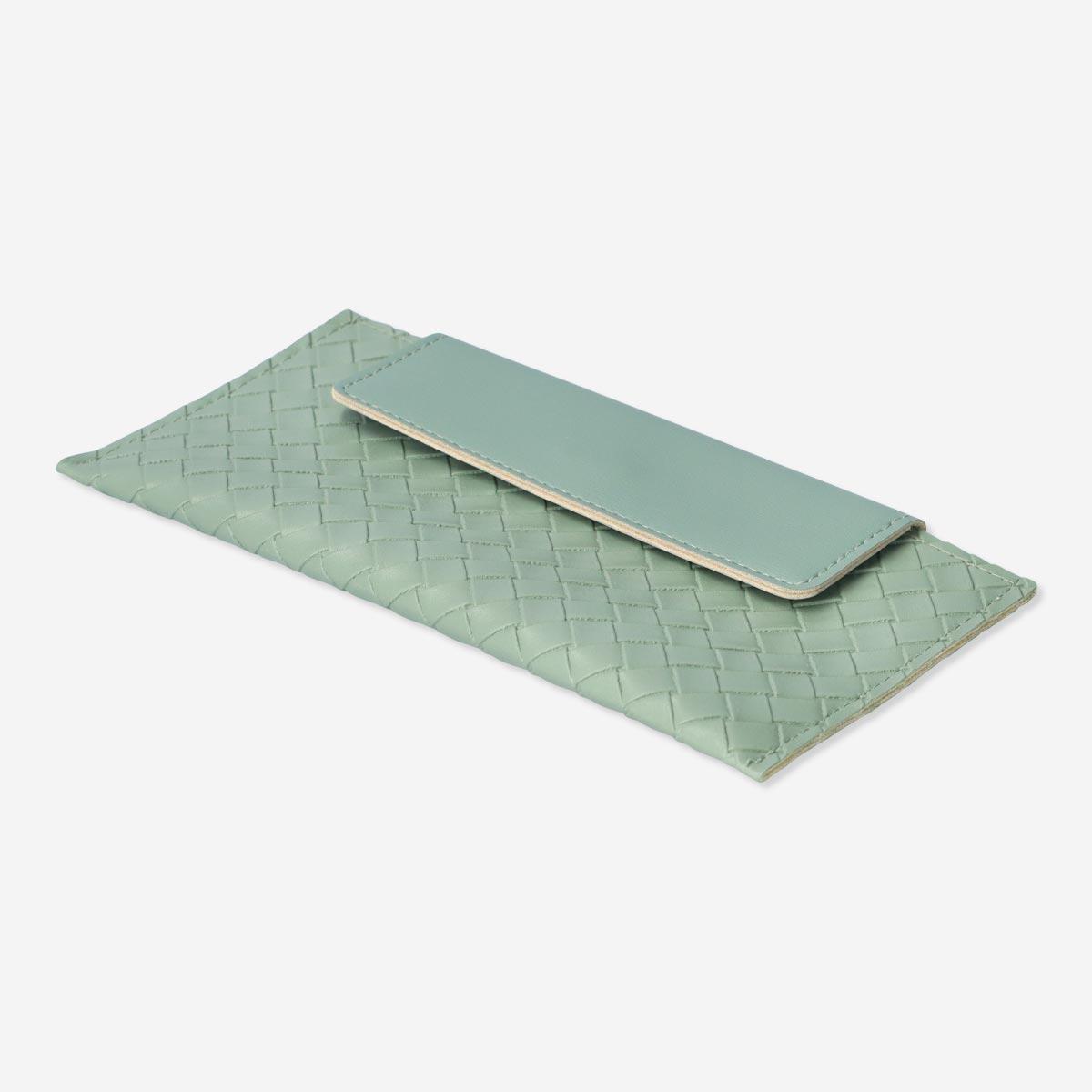 Green spectacle case